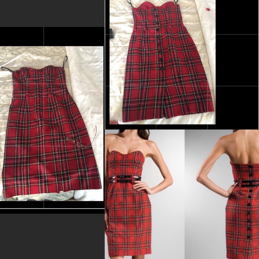 Betsey Johnson Holiday Plaid Dress